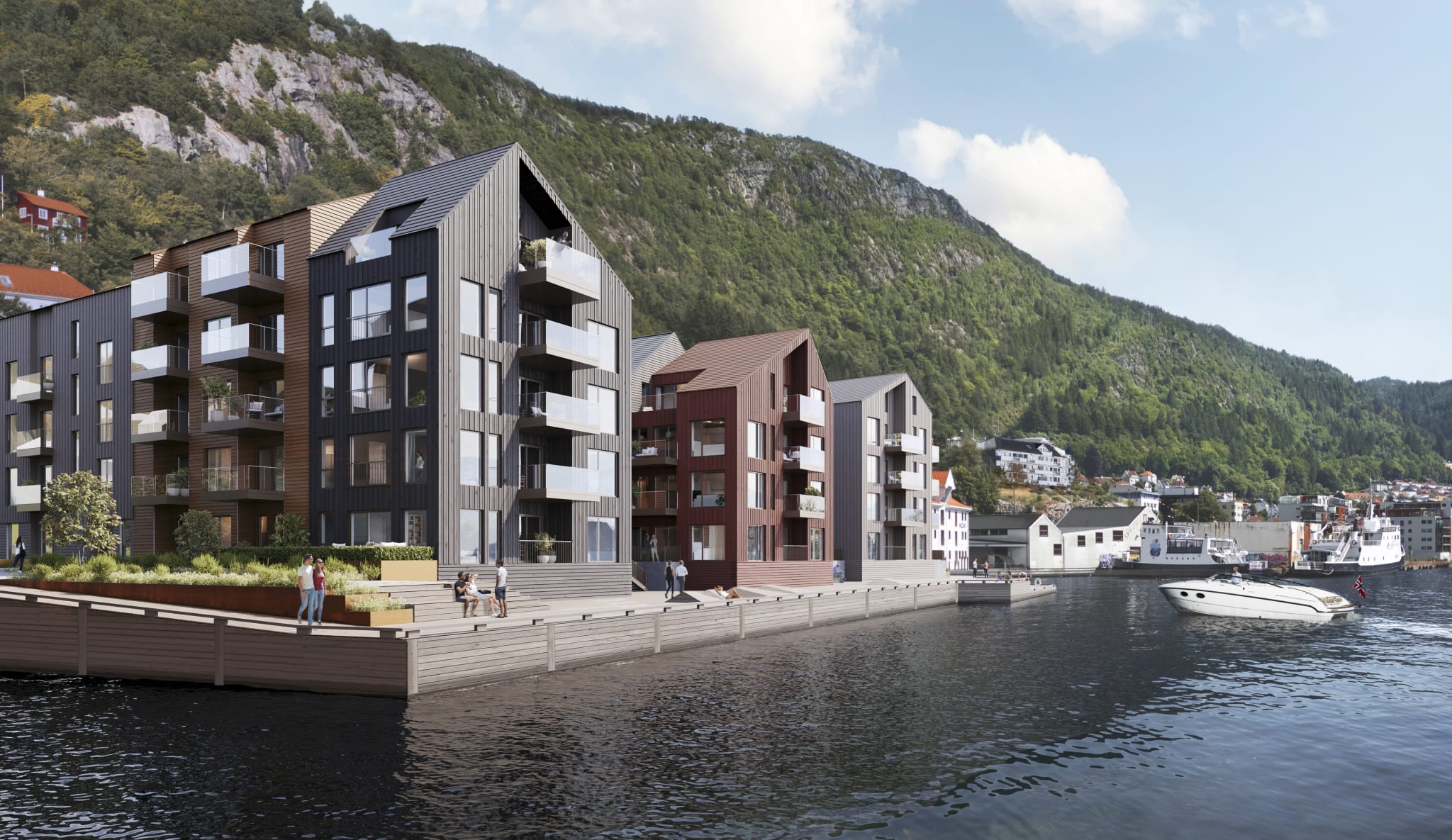 Illustrasjon av Bygg A.