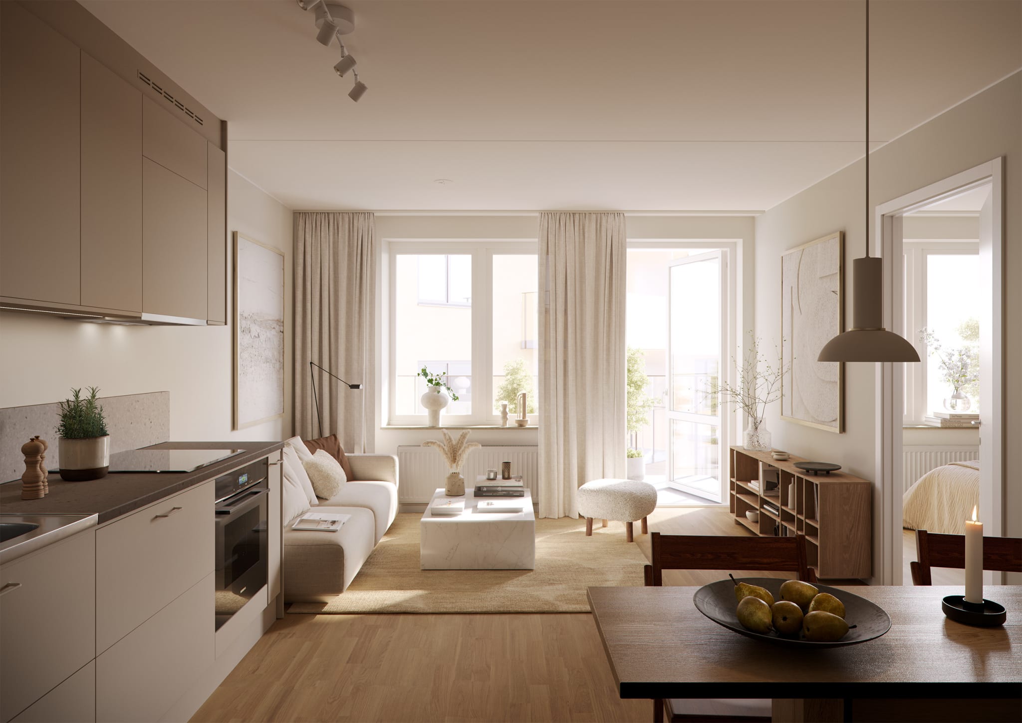 Illustration av 2 rok i stilen Nordan