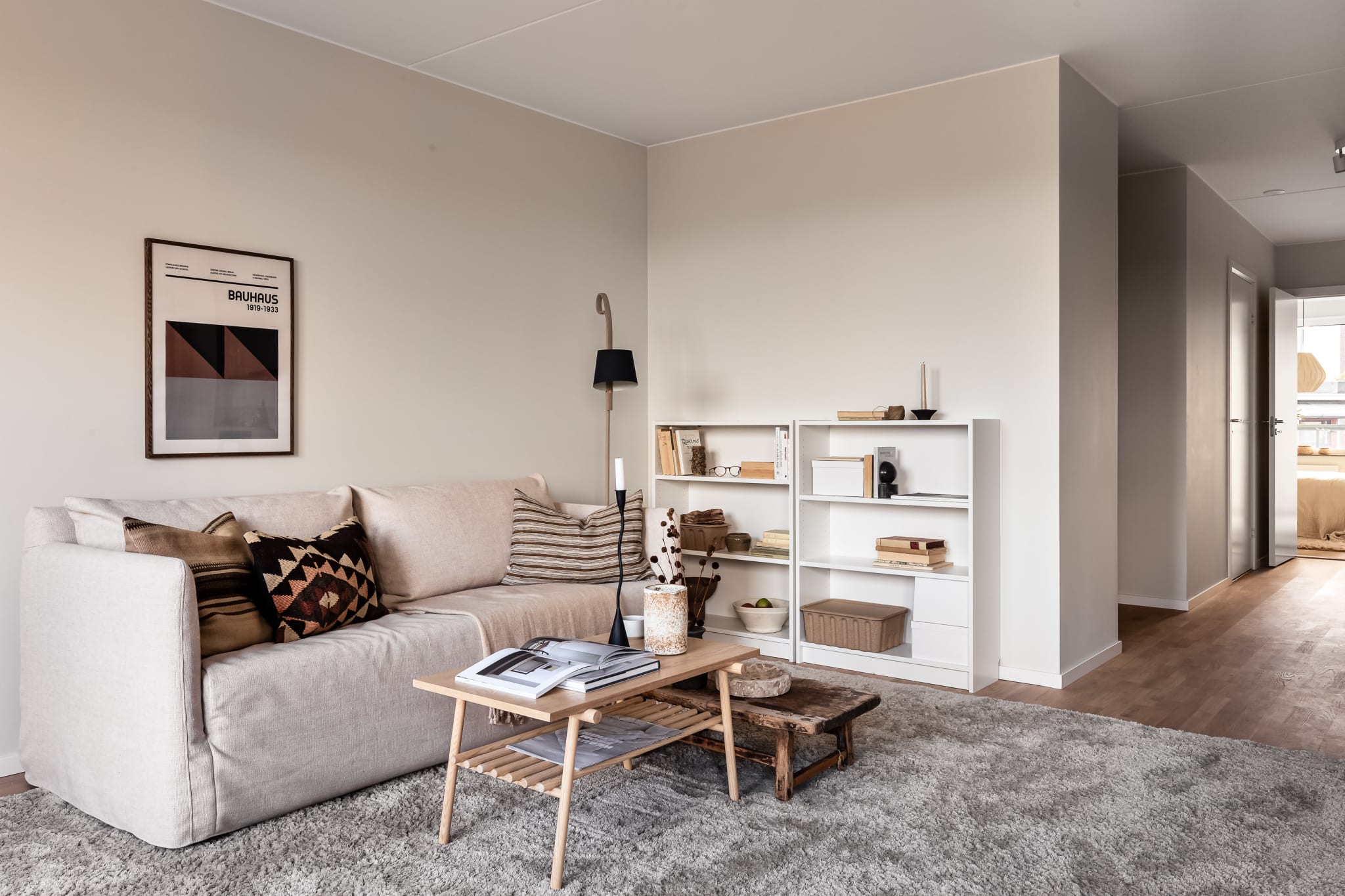 Vardagsrum i stilen Nordan