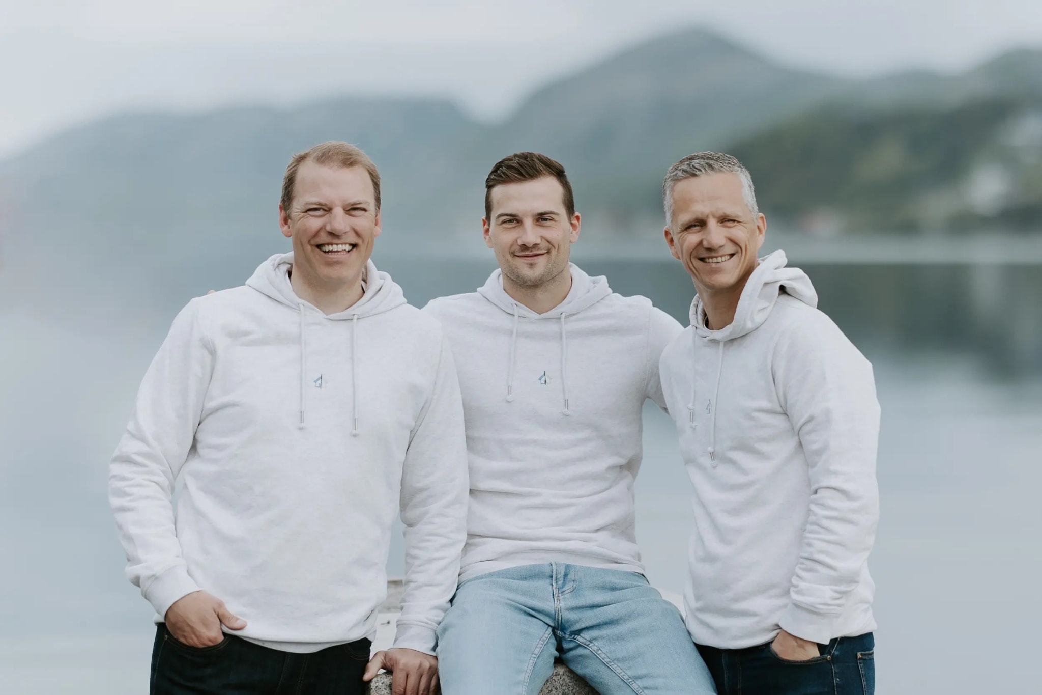 Nøkkelpersonene i Coo. F.v.: Odd Egil Flokketveit, Eirik Berge og Lars Christian Blåsternes (Foto: Line Owren Fotografi)