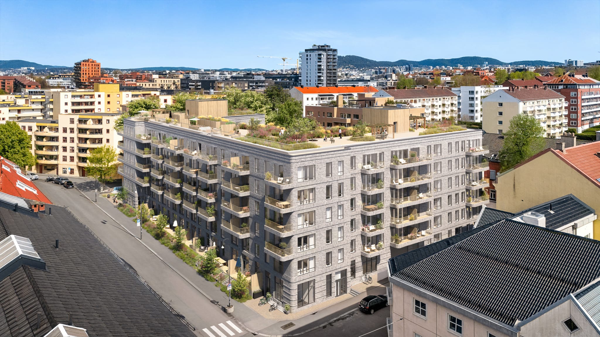 Flytt rett inn i idylliske omgivelser på Kampen, hvor du vil oppleve en landlig og tilbaketrukket sentrumsstemning