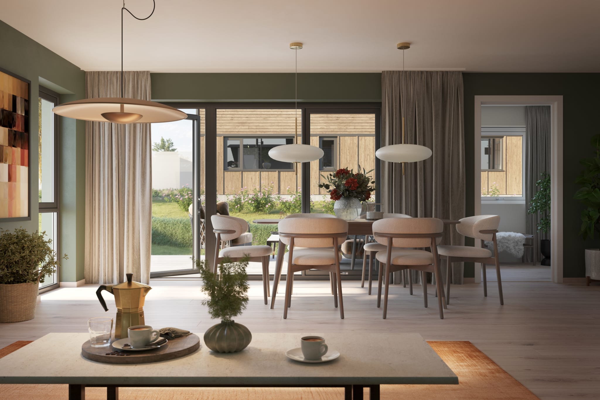 Illustrasjonsbilde fra leilighetene på Strømnesåsen 