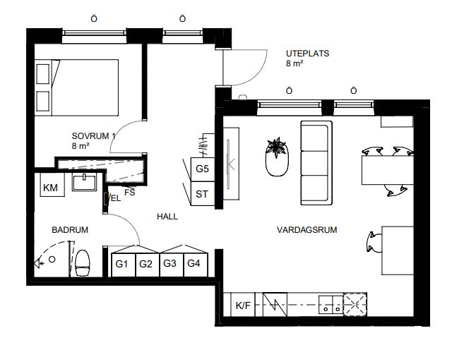 Planlösning