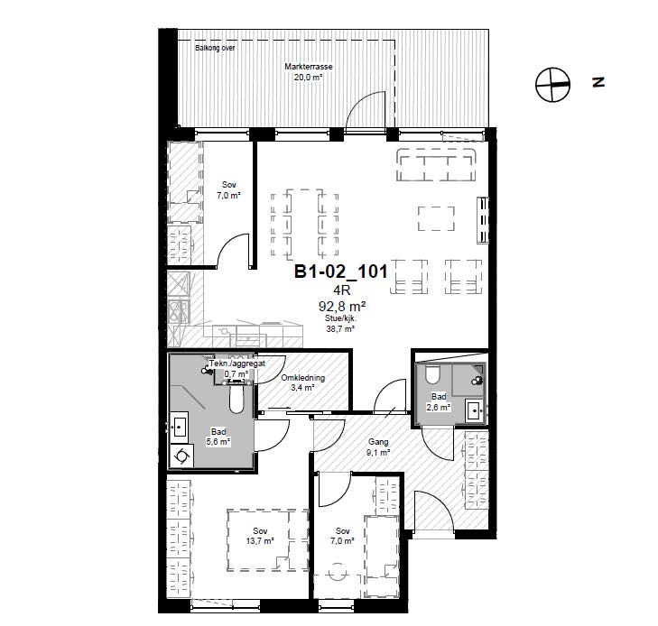 Plantegning B1-02_101