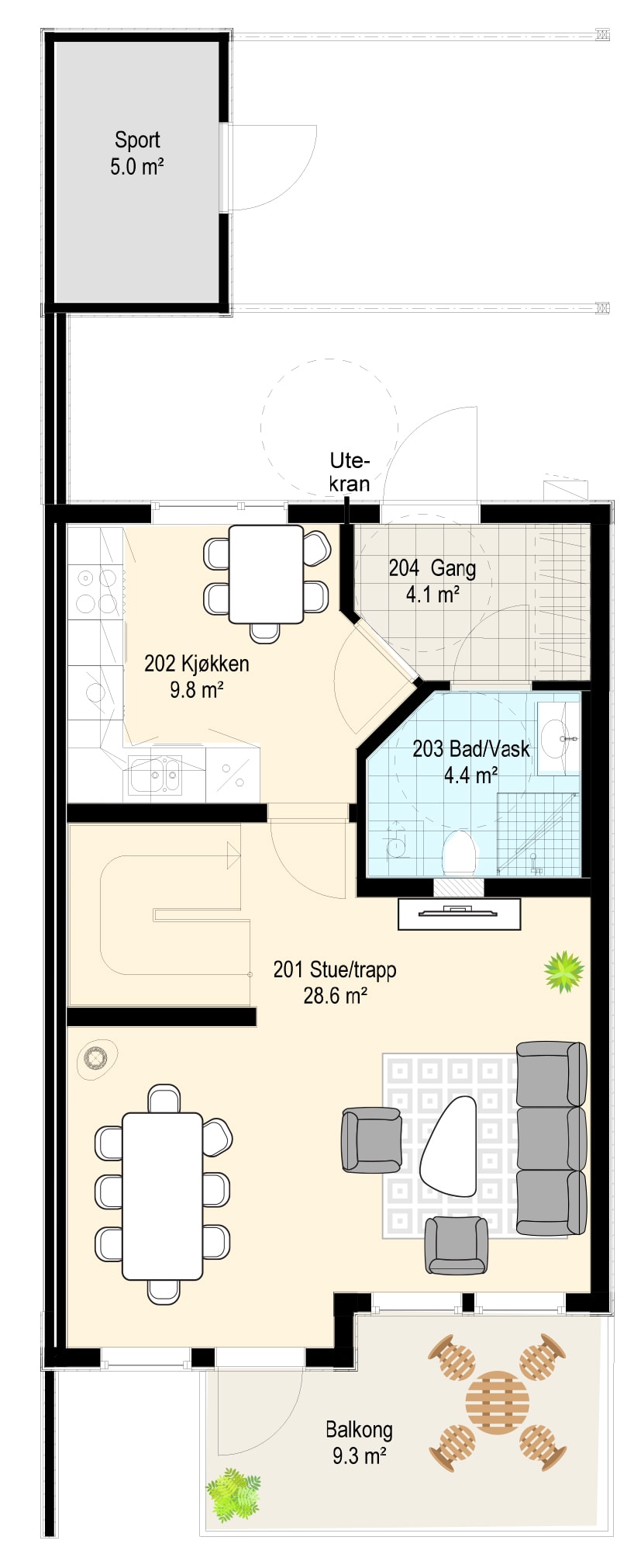 Hus 20 plan 2_fargelagt