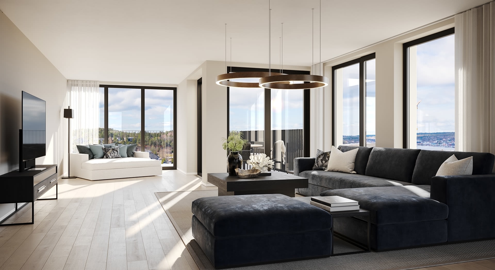 Praktfulle penthouseleiligheter i toppetasjene til Vertikal - 2 solgt ...