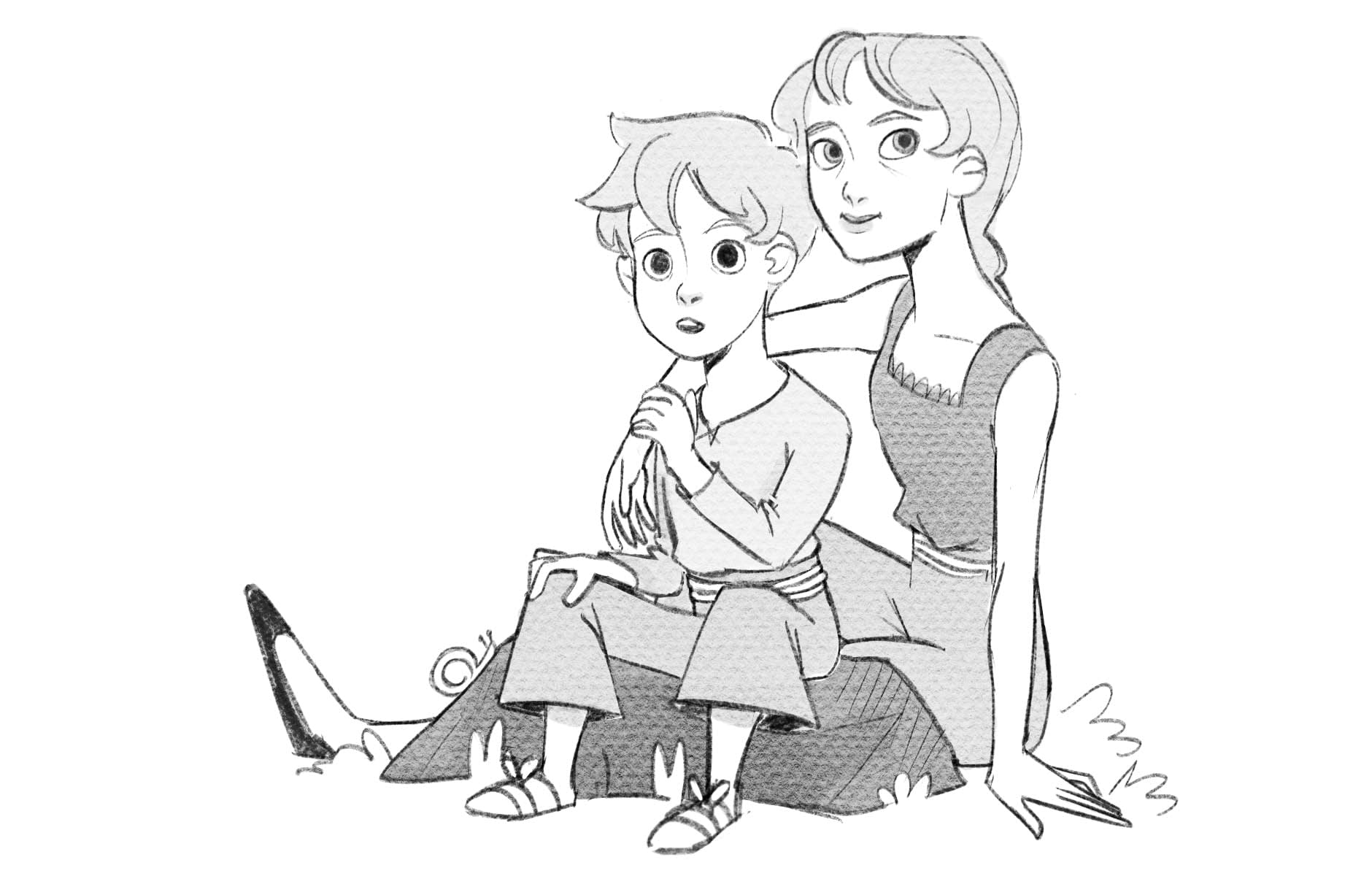TTW2B kids illustration