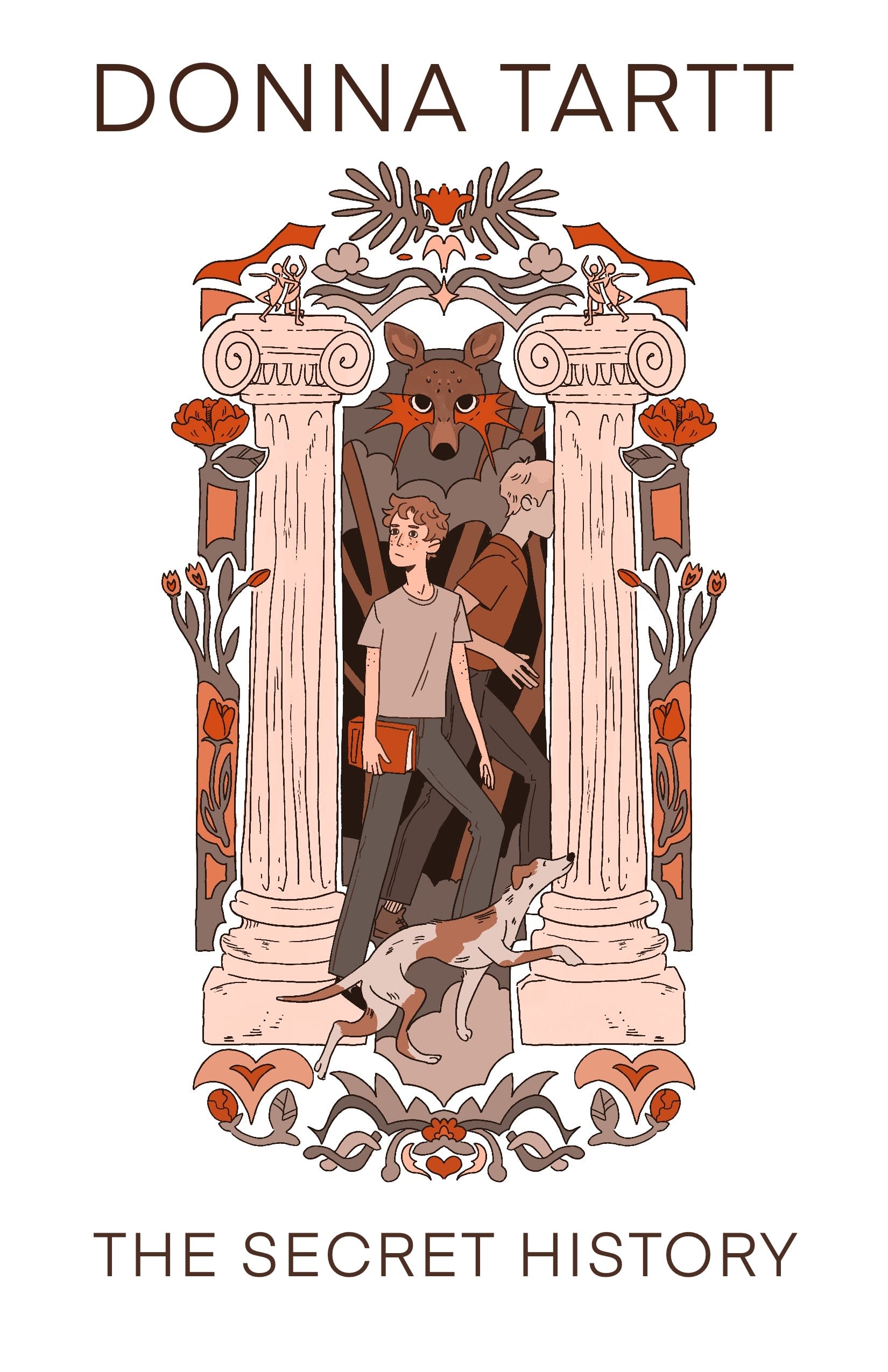 The Secret History book cover illustration