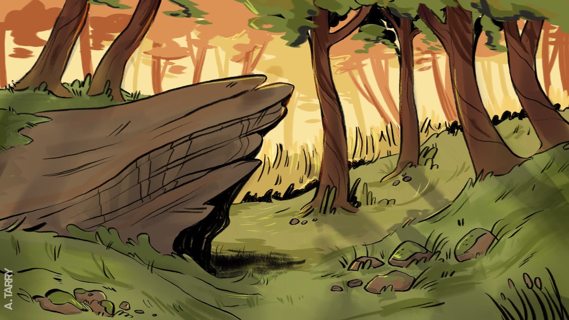 Woods illustration