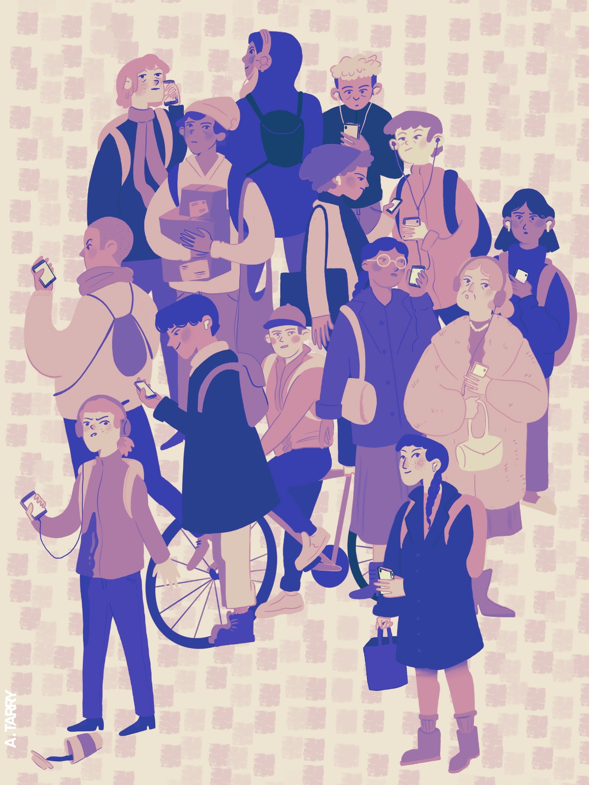 The Bus Stop illustration