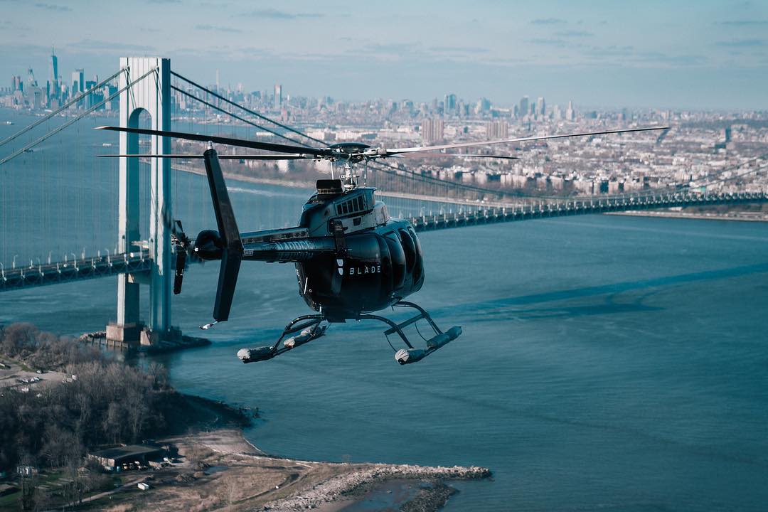 Blade crossing verrazano