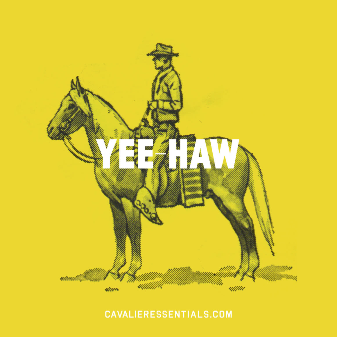 Cav yee haw