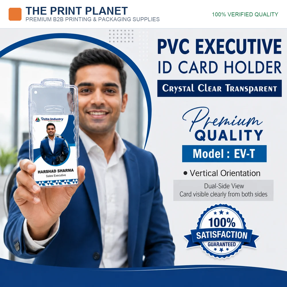 EV-T EXECUTIVE PVC ID CARD HOLDER