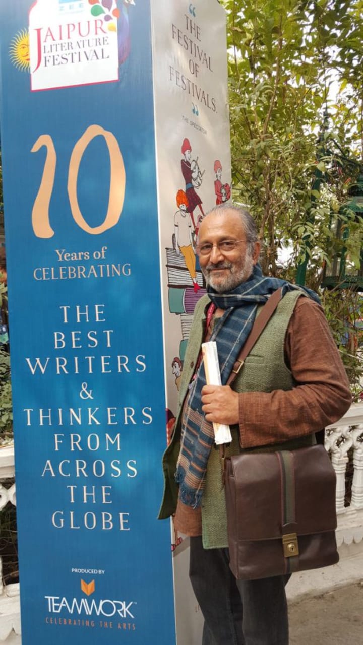 Shakti Maira at JLF 2017 Shakti Maira at JLF 2017