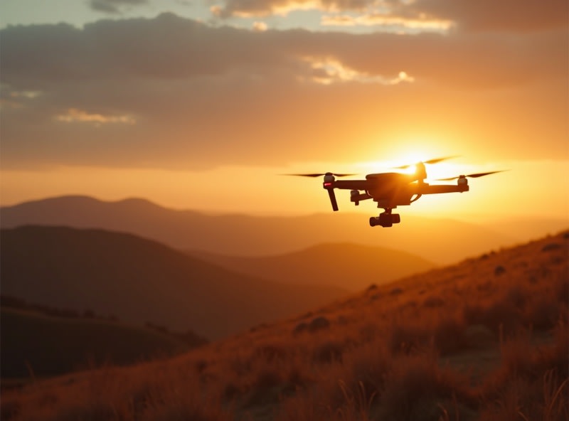 Aerial Drone Scout — Kenya Safari