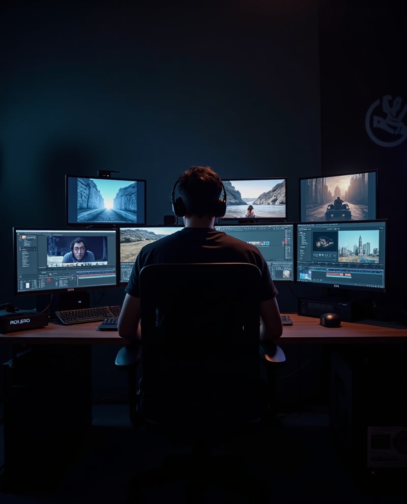 Post-Production Suite — Color Grading