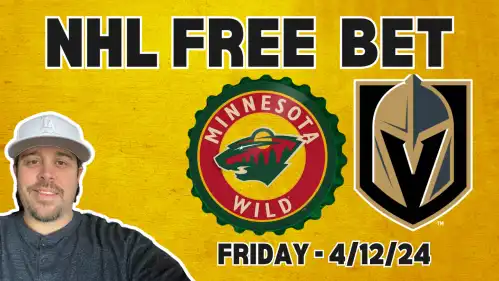 Wild Take On The Golden Knights NHL Free Pick Video Friday April 12th