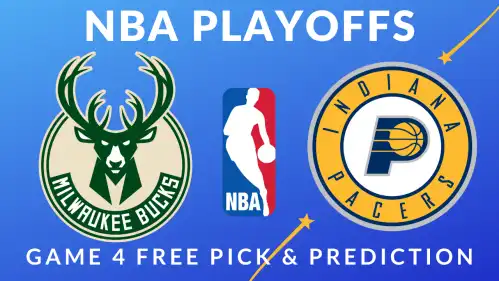 Bucks at Pacers - Game 4 NBA Playoffs Sunday 4/28/24