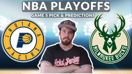 Pacers Vs Bucks - Game 5 NBA Playoffs Tuesday 4/30/24 Free Pick Video