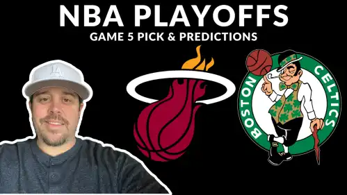 Heat Vs Celtics - Game 5 NBA Playoffs Wednesday 5/1/24 Free Pick Video