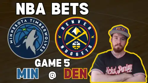 Timberwolves vs Nuggets Game 5 Free Pick Video | NBA Bets Tuesday 5/14