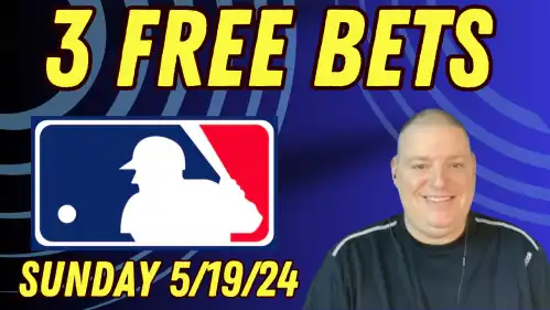 Craig's 3 Free Sunday Expert Betting Video Picks - 5/19/24