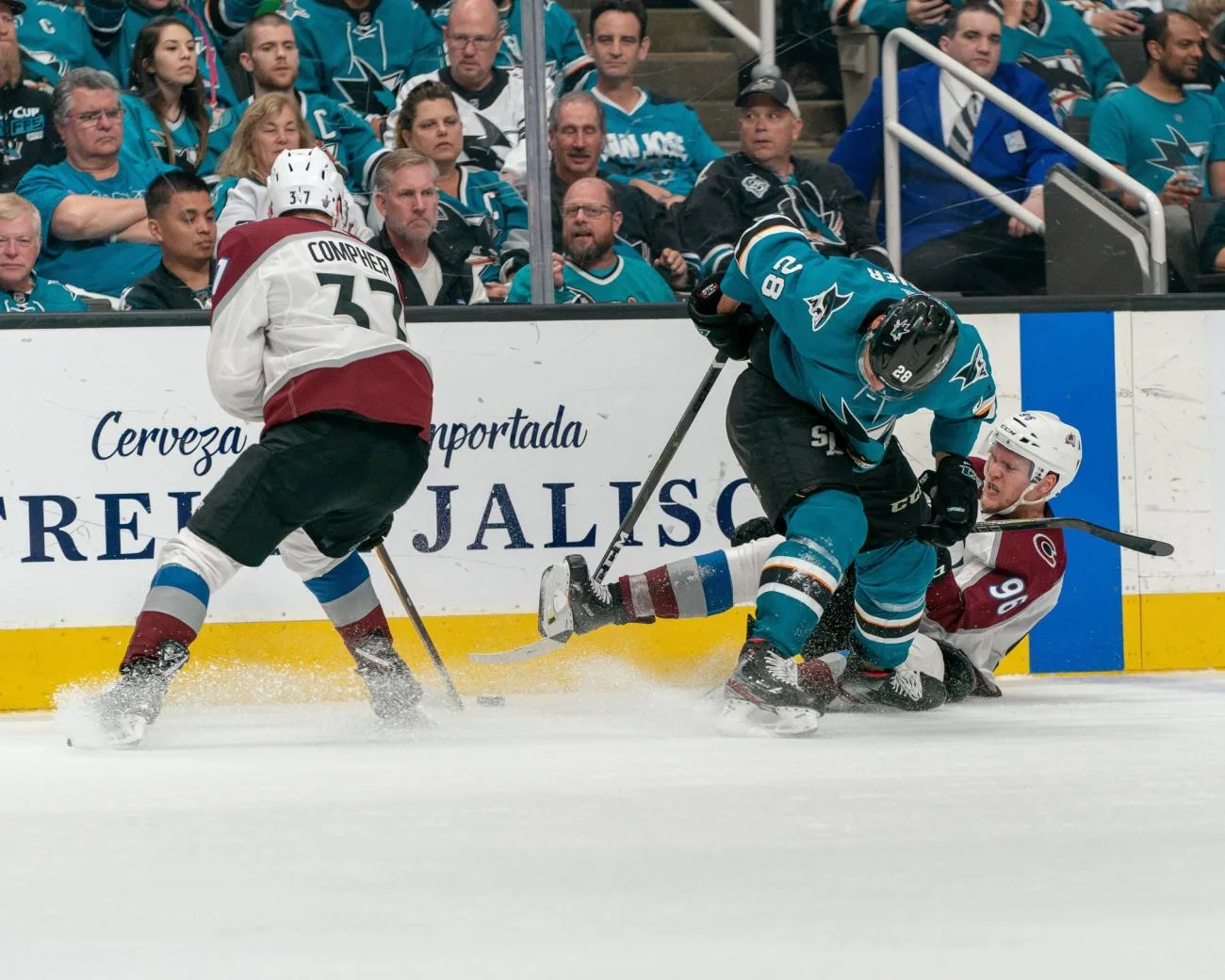 Avalanche at Sharks 4/28/19 - NHL Playoffs Picks & Predictions