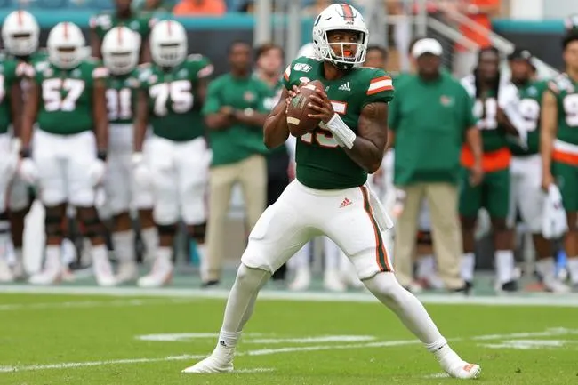 Virginia Cavaliers at Miami Hurricanes 10/11/19 - NCAAF Picks & Predictions