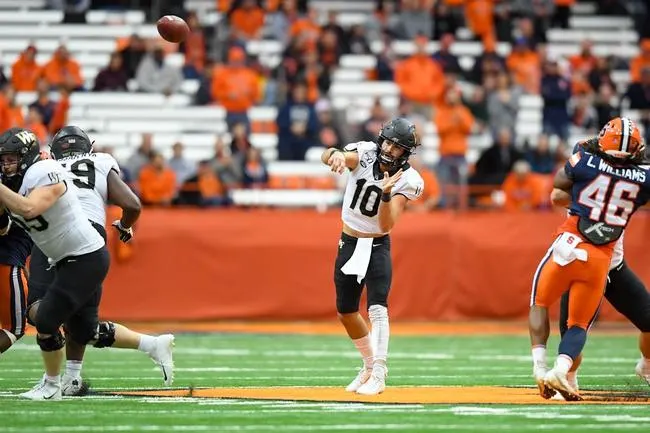 Wake Forest at Syracuse 10/31/20 - NCAA Football Picks & Predictions