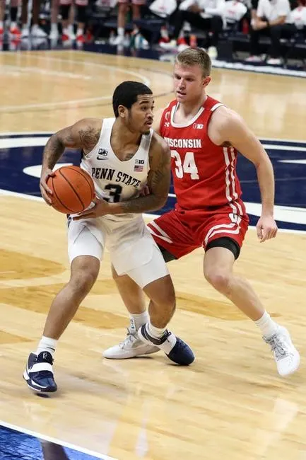 Penn State at Wisconsin 2/2/21 - College Basketball Picks & Predictions