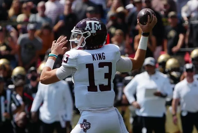 New Mexico at Texas A&M 9/18/21 - College Football Picks & Predictions