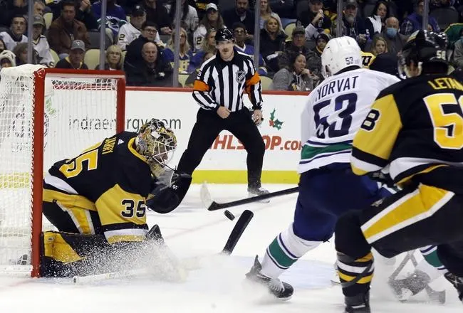 Pittsburgh Penguins at Vancouver Canucks 12/4/21 - NHL Picks & Predictions