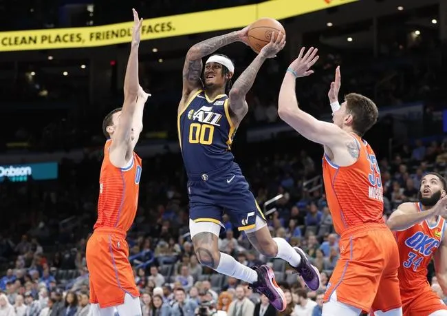 Utah Jazz at Oklahoma City Thunder 3/6/22 - NBA Picks & Predictions