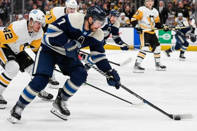 Columbus Blue Jackets at Pittsburgh Penguins 3/22/22 - NHL Picks & Predictions
