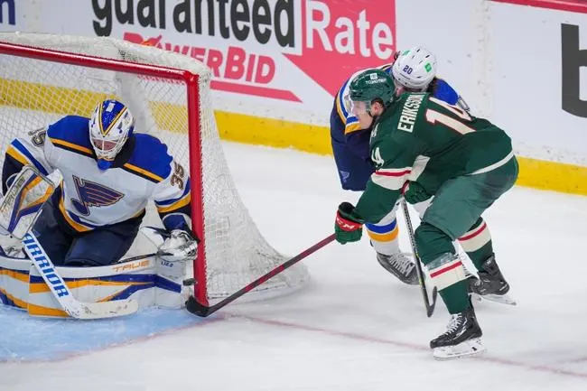 St. Louis Blues at Minnesota Wild 5/4/22 - NHL Picks & Predictions