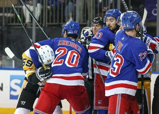Pittsburgh Penguins at New York Rangers 5/5/22 - NHL Picks & Predictions