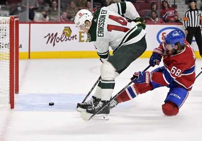 Montreal Canadiens at Minnesota Wild 11/1/22 - NHL Picks & Predictions