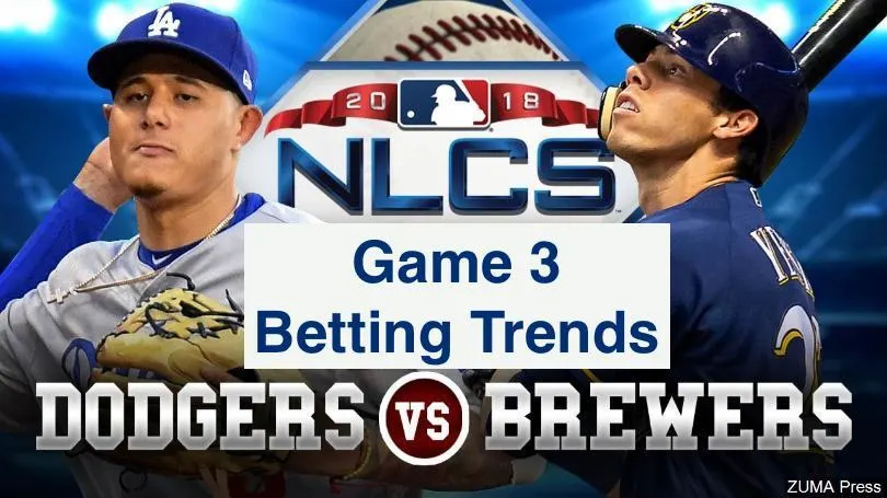 Brewers vs Dodgers - NLCS Game 3 Betting Trends