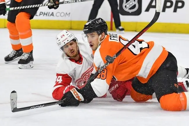 Detroit Red Wings at Philadelphia Flyers 3/25/23 - NHL Picks & Predictions