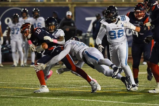 Montreal Alouettes at Toronto Argonauts 11/13/22 - CFL Picks & Predictions | Picks & Parlays