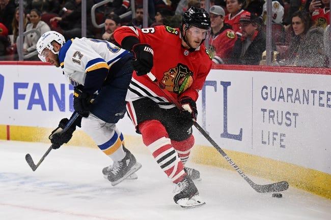 St. Louis Blues at Chicago Blackhawks odds, picks and predictions