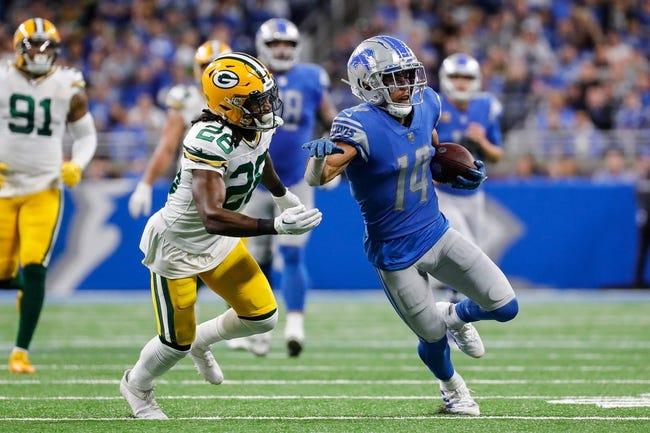 NFL TNF Lions vs Packers Same Game Parlay picks at +1650 odds