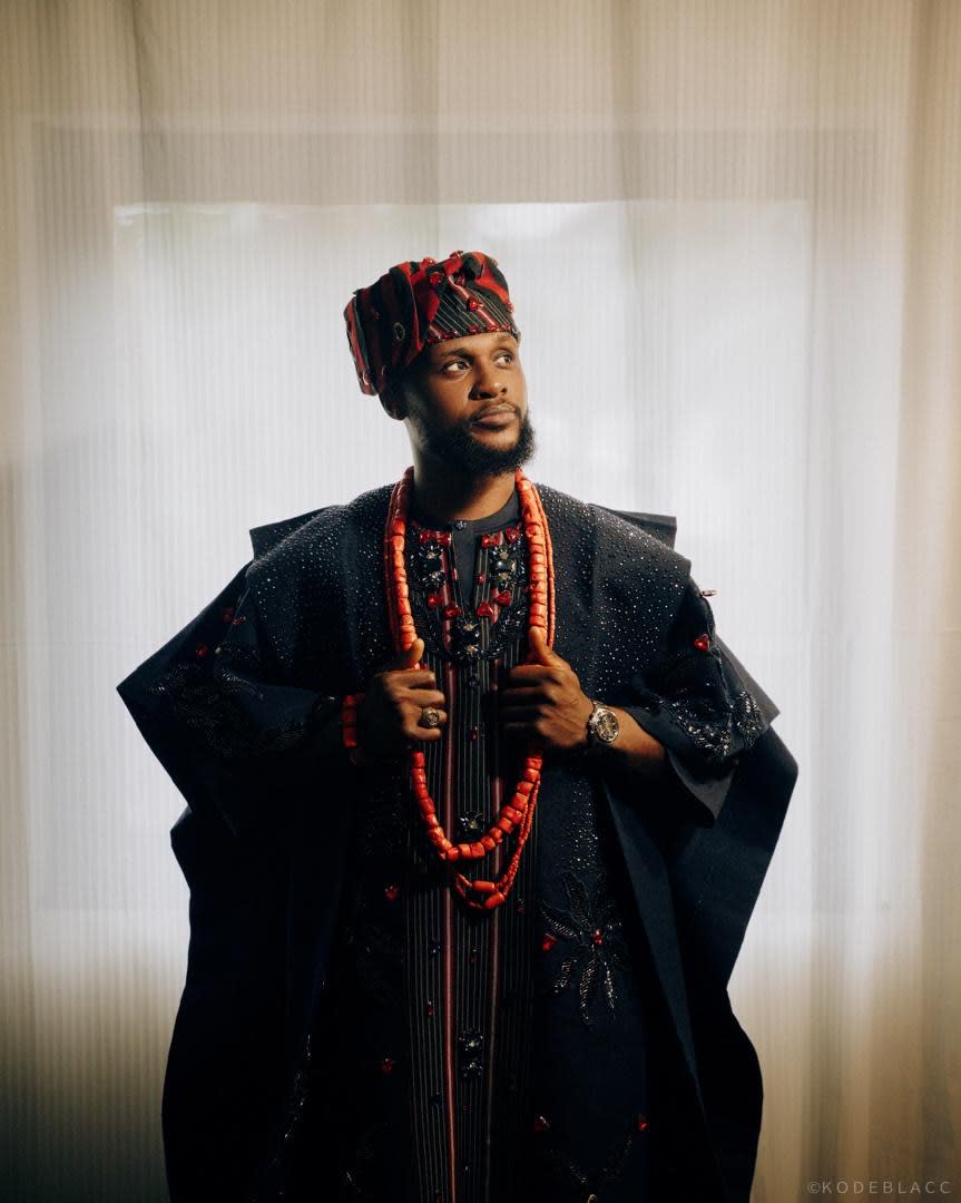 The Groom 2, portrait, indoors