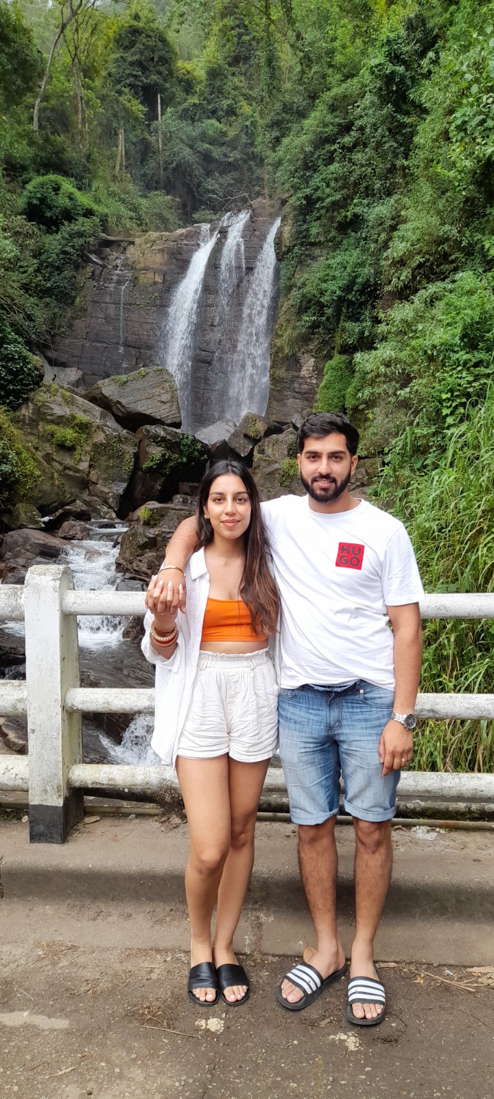 Ramboda Falls Viewpoint on Nuwara Eliya Pass