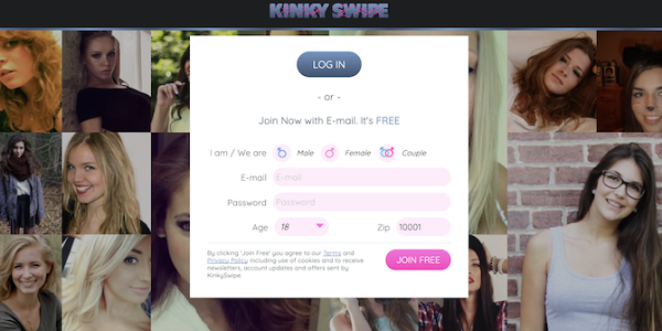 Dating Site KinkySwipe  