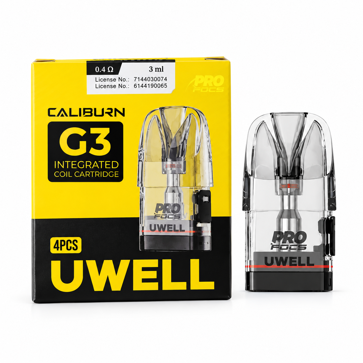 خرید کارتریج پاد کالیبرن G3 یوول 3 میل \| UWELL Caliburn G3