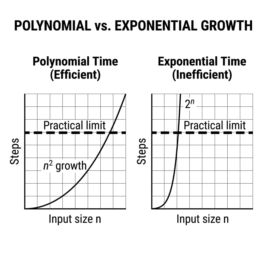 Polynomial vs. Exponential Growth
