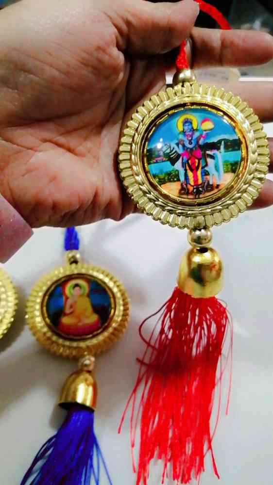 Religious double side hanging