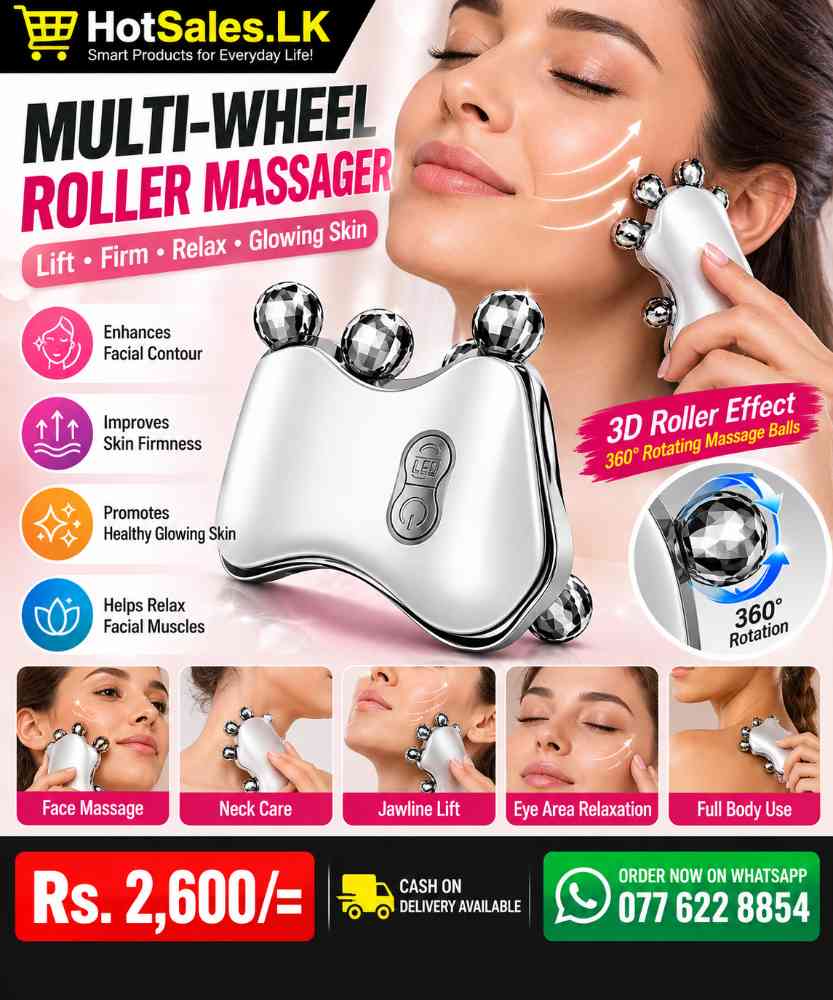 Multi-wheel roller massager