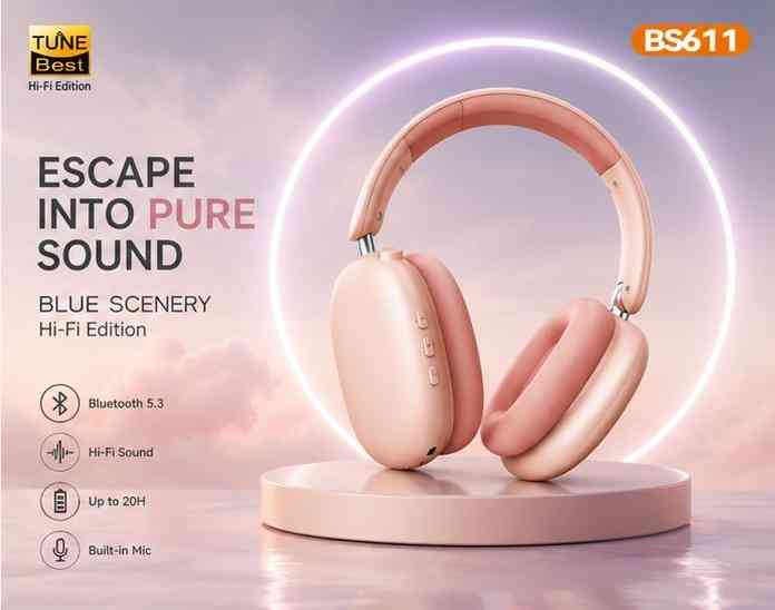 BS611 bluetooth wireless headset